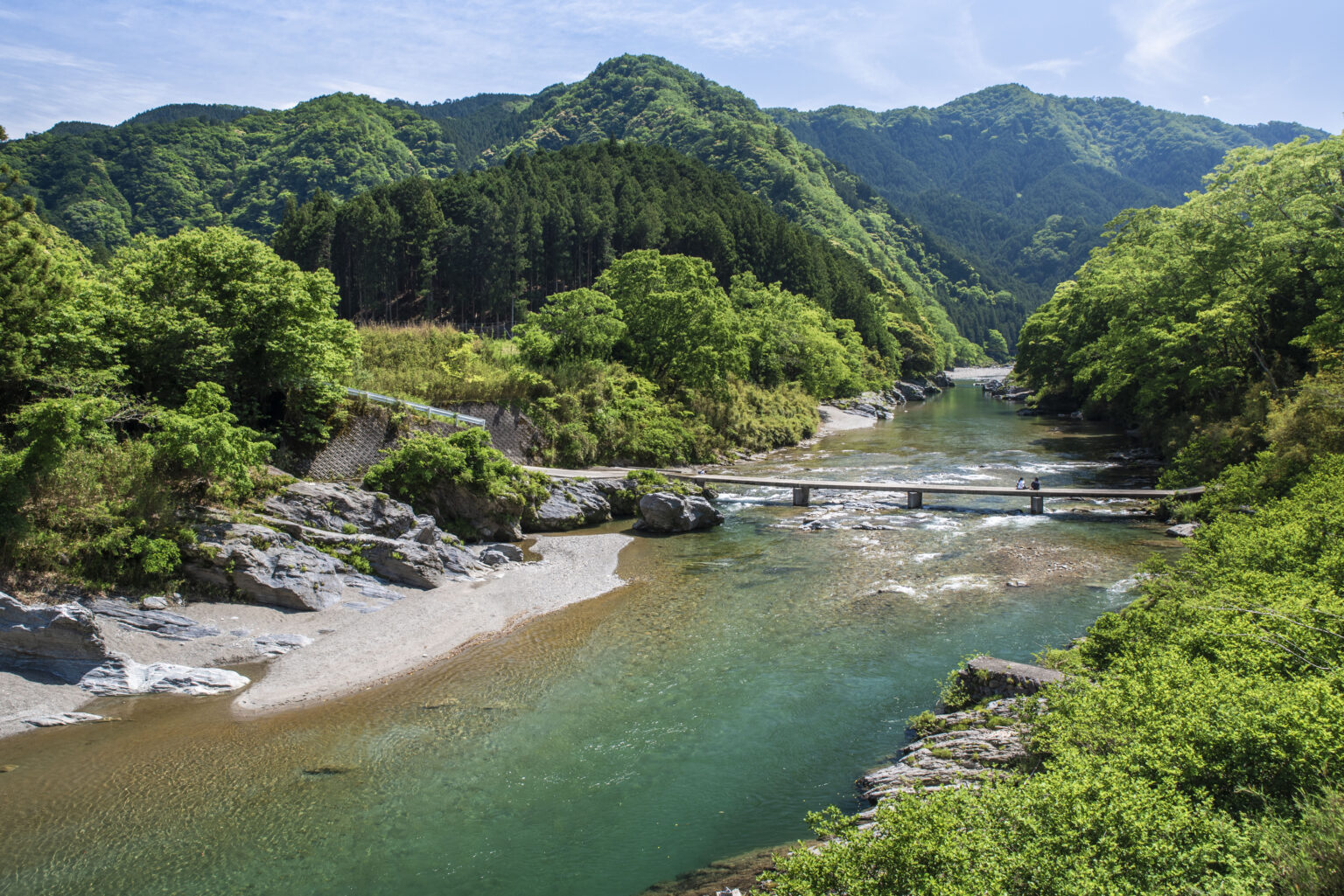 飯高の沈下橋